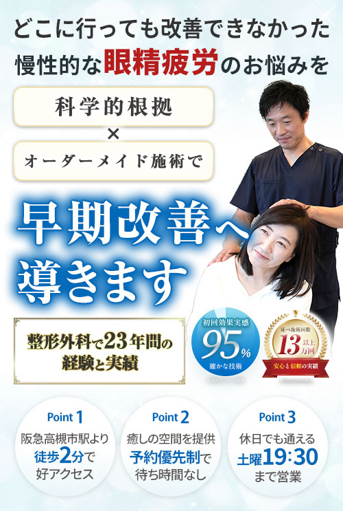 ファーストビュー眼精疲労